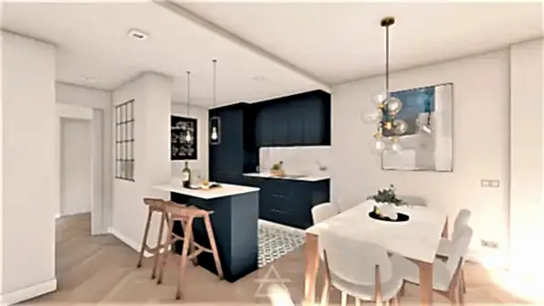 SALÓN-COCINA PISO B